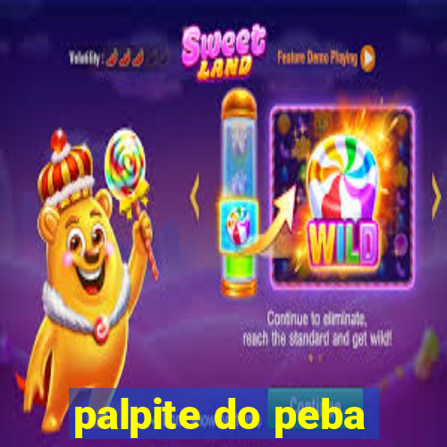 palpite do peba